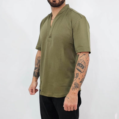 Κοντομάνικο T-Shirt Reckless Μαύρο 100% Βαμβάκι | RC5257NS – εικόνα 2