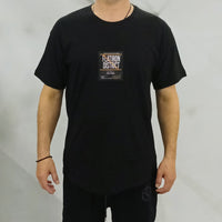 Μαύρο T-shirt Ελληνικής Κατασκευής 100% Βαμβάκι| New Mind | NM233N