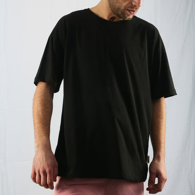 Oversize T-Shirt NEW MIND σε Λευκό & Μαύρο – 100% Βαμβάκι