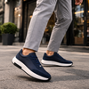 Ανδρικά παπούτσια Sneakers Minimal Μαύρο & Μπλε – εικόνα 2