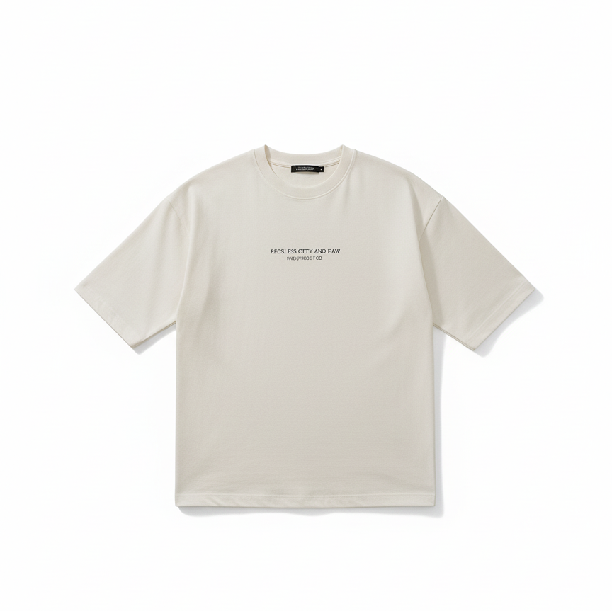 Oversized T-shirt 3/4 RECKLESS – εικόνα 3